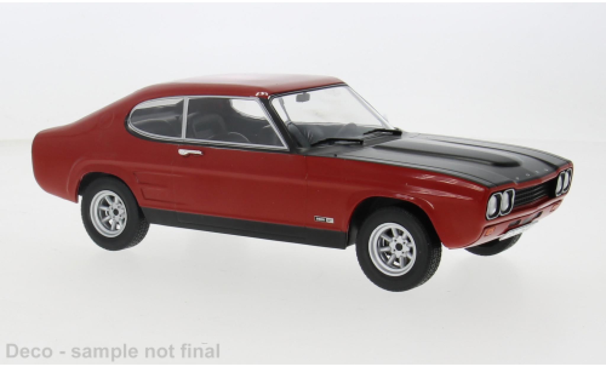 Ford Capri 1/18 MCG MK I RS 2600 rot 1970 1:18 modellino in miniatura