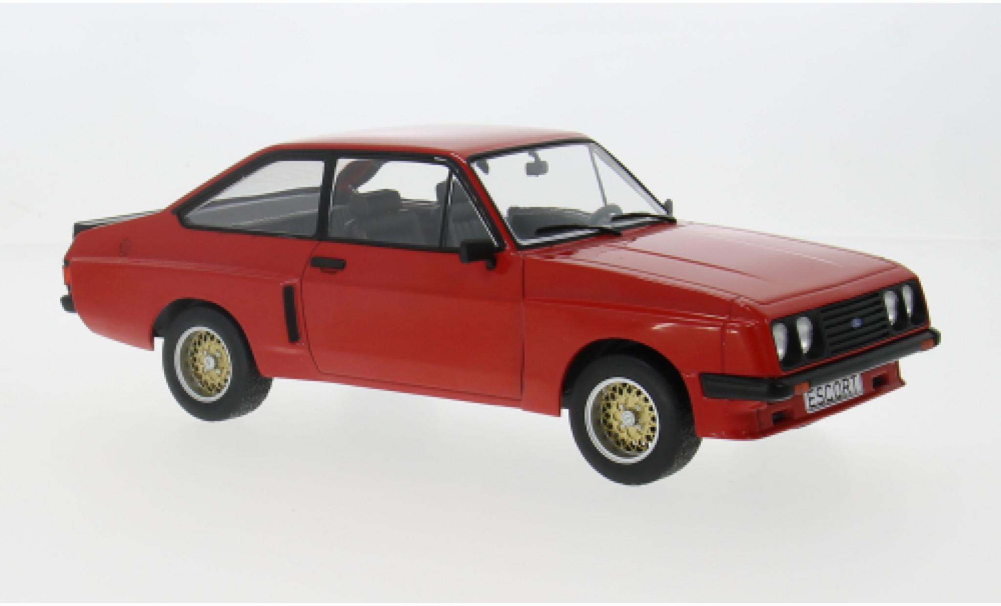 Ford Escort 1/18 MCG MK II RS 2000 X-Pack rot 1977 1:18 modellino in miniatura