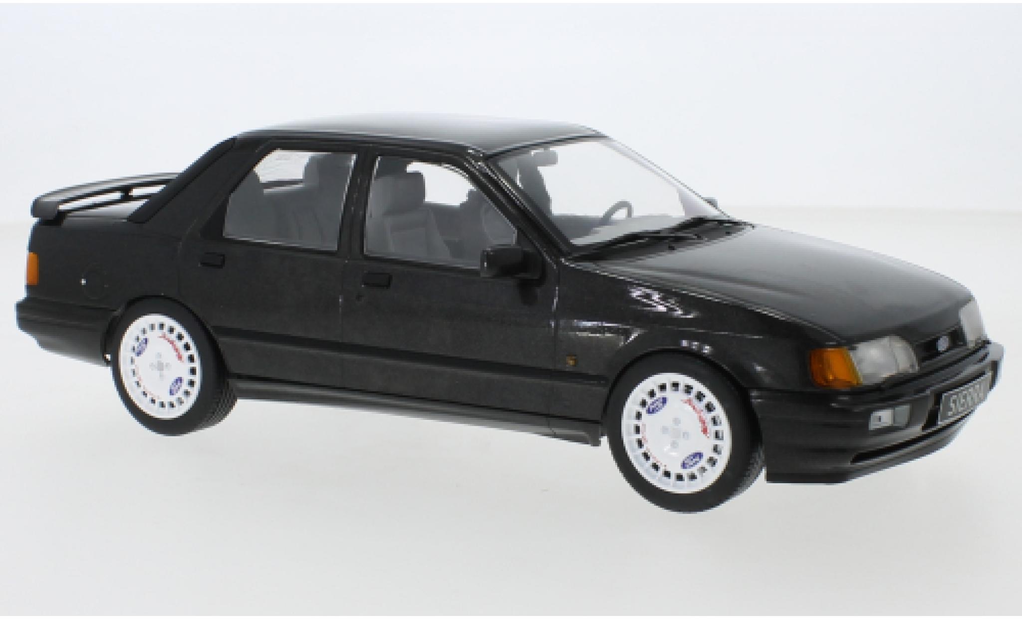 Ford Sierra 1/18 MCG Cosworth metallico grigio 1988 modellino in miniatura