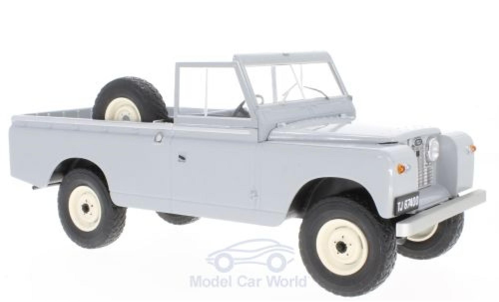 Land Rover 109 1/18 MCG Pick Up Series II grigio 1959 modellino in miniatura