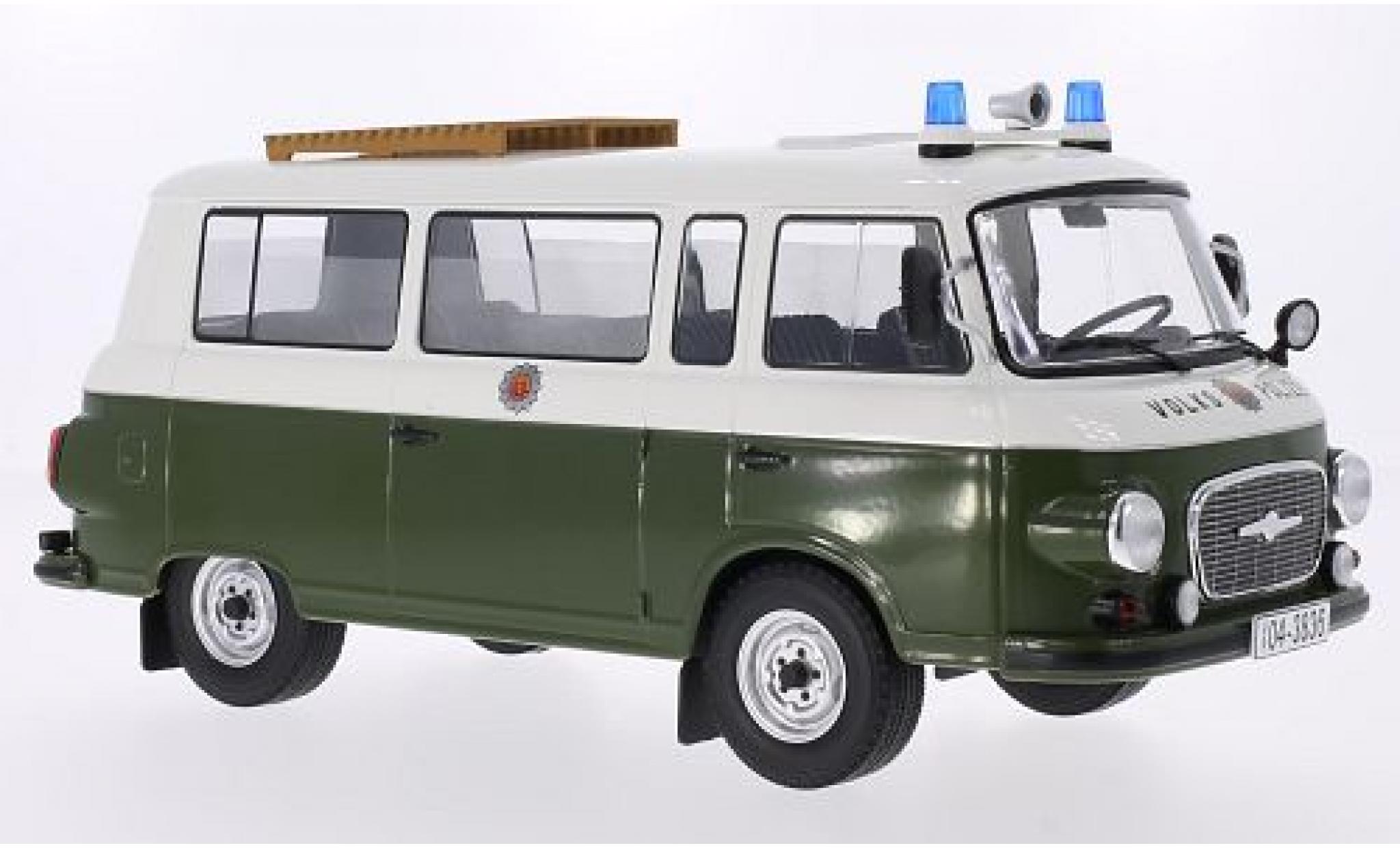 Barkas B 1000 1/18 MCG Minibus les gens de la Police 1965 modellino in miniatura