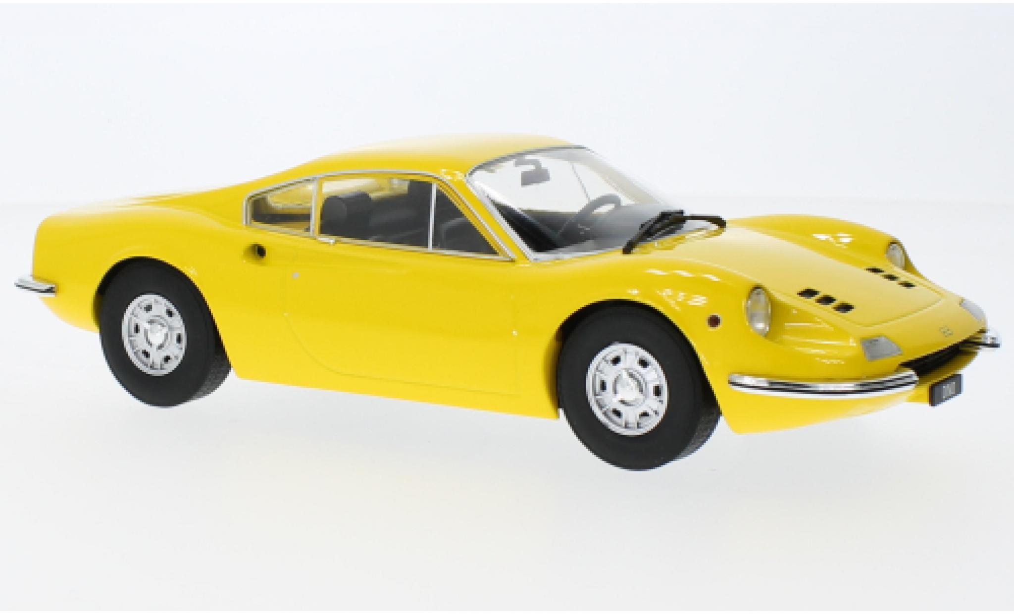 Ferrari Dino 1/18 MCG 246 GT giallo 1969 modellino in miniatura