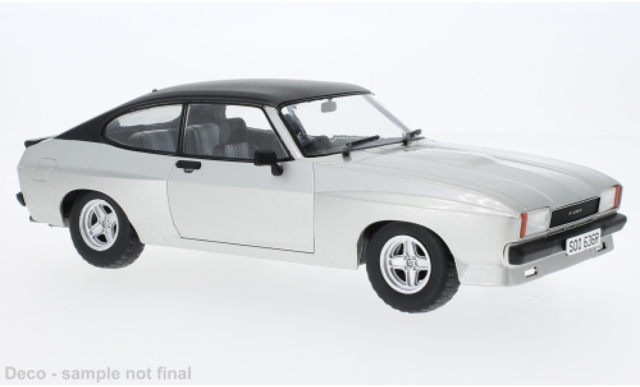 Ford Capri 1/18 MCG MK II X-Pack d/matte-nero 1975 modellino in miniatura