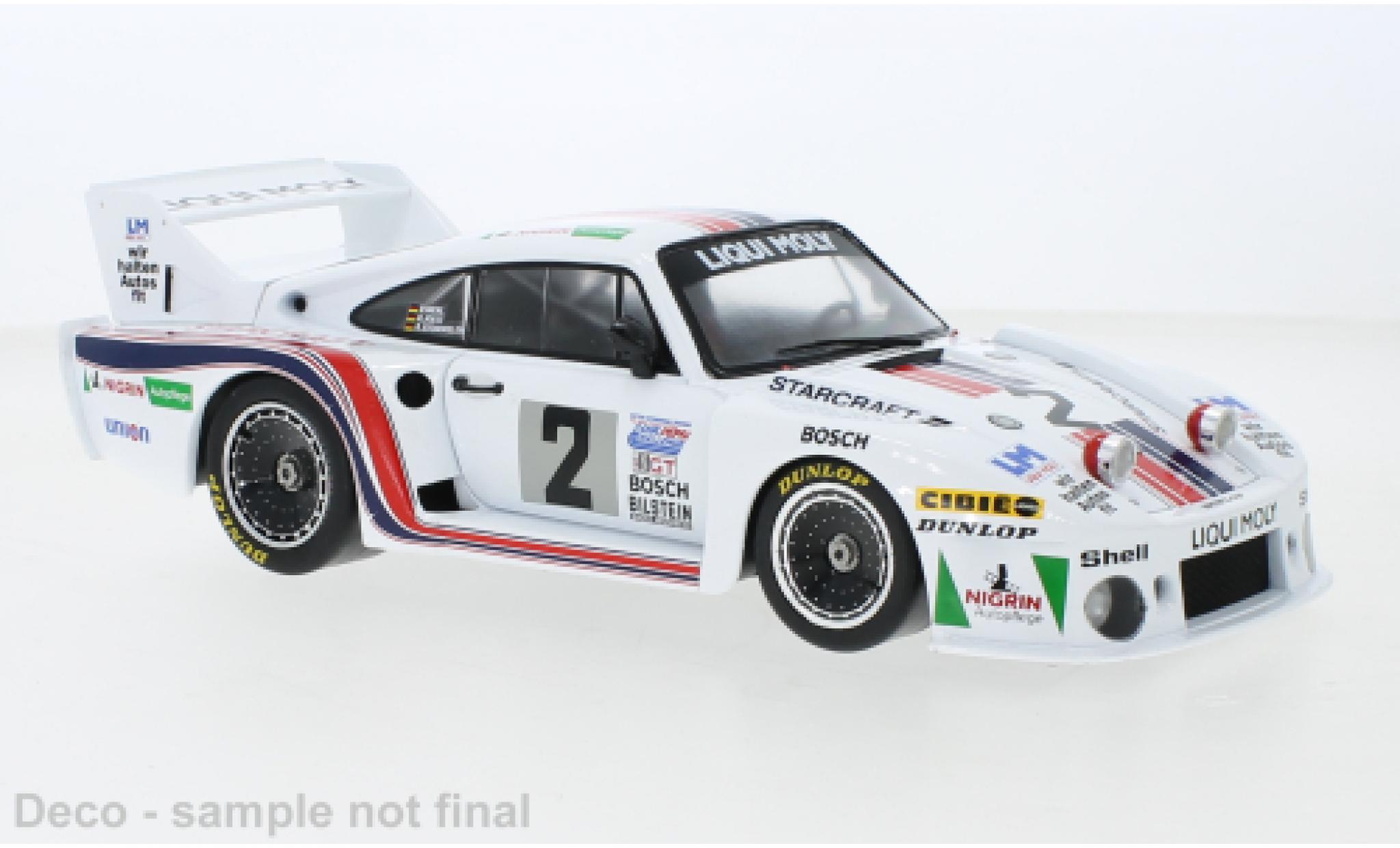 Porsche 935 1980 1/18 MCG J No.2 Liqui Moly 24h Daytona modellino in miniatura
