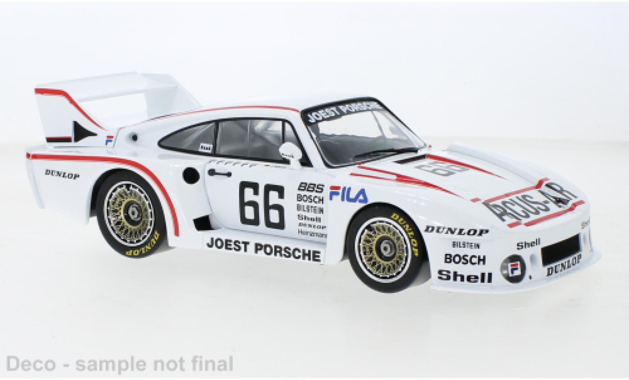 Porsche 935 1981 1/18 MCG J No.66 Joest Racing DRM Nürburgring modellino in miniatura