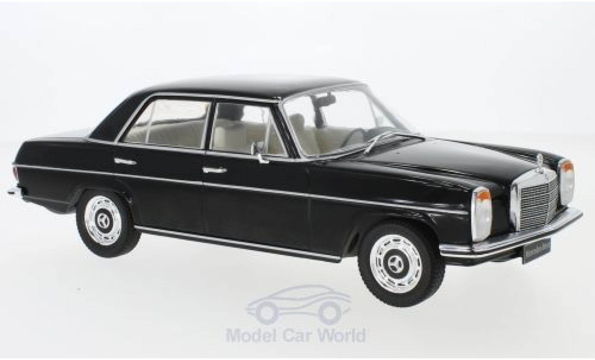 Mercedes 220 1/18 MCG D (W115) nero 1972 modellino in miniatura
