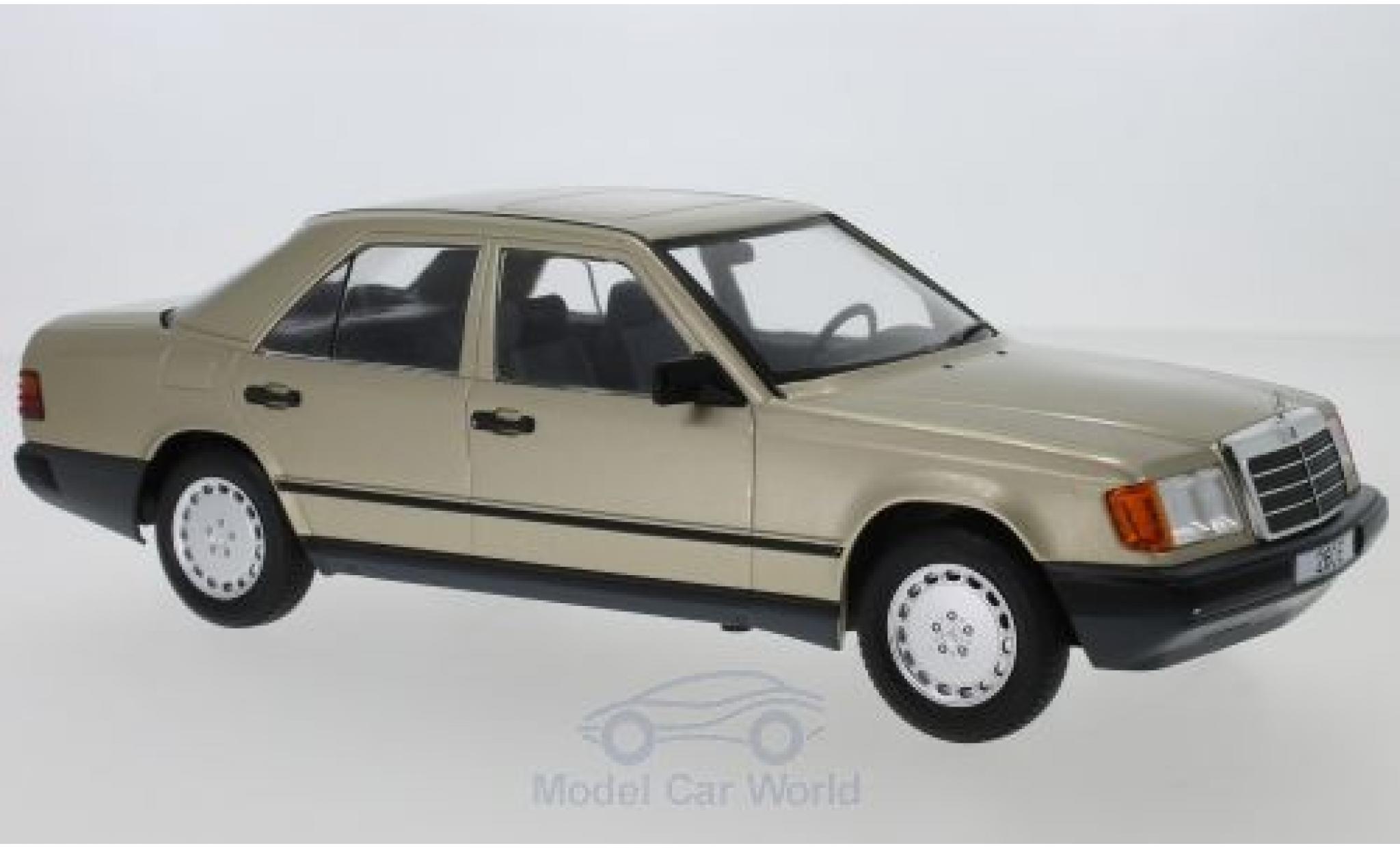 Mercedes 260 1/18 MCG E (W124) metallico marroneee 1984 modellino in miniatura