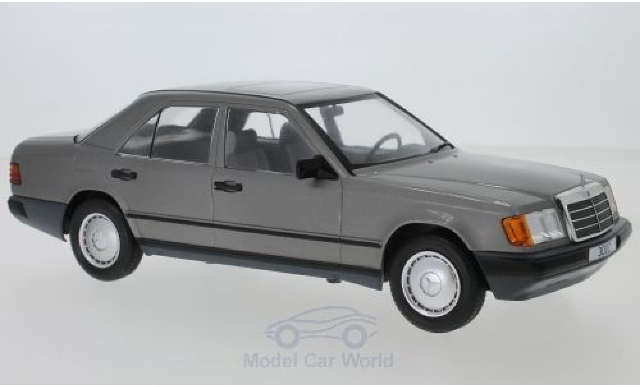 Mercedes 300 1/18 MCG D (W124) metallico grigio 1984 modellino in miniatura