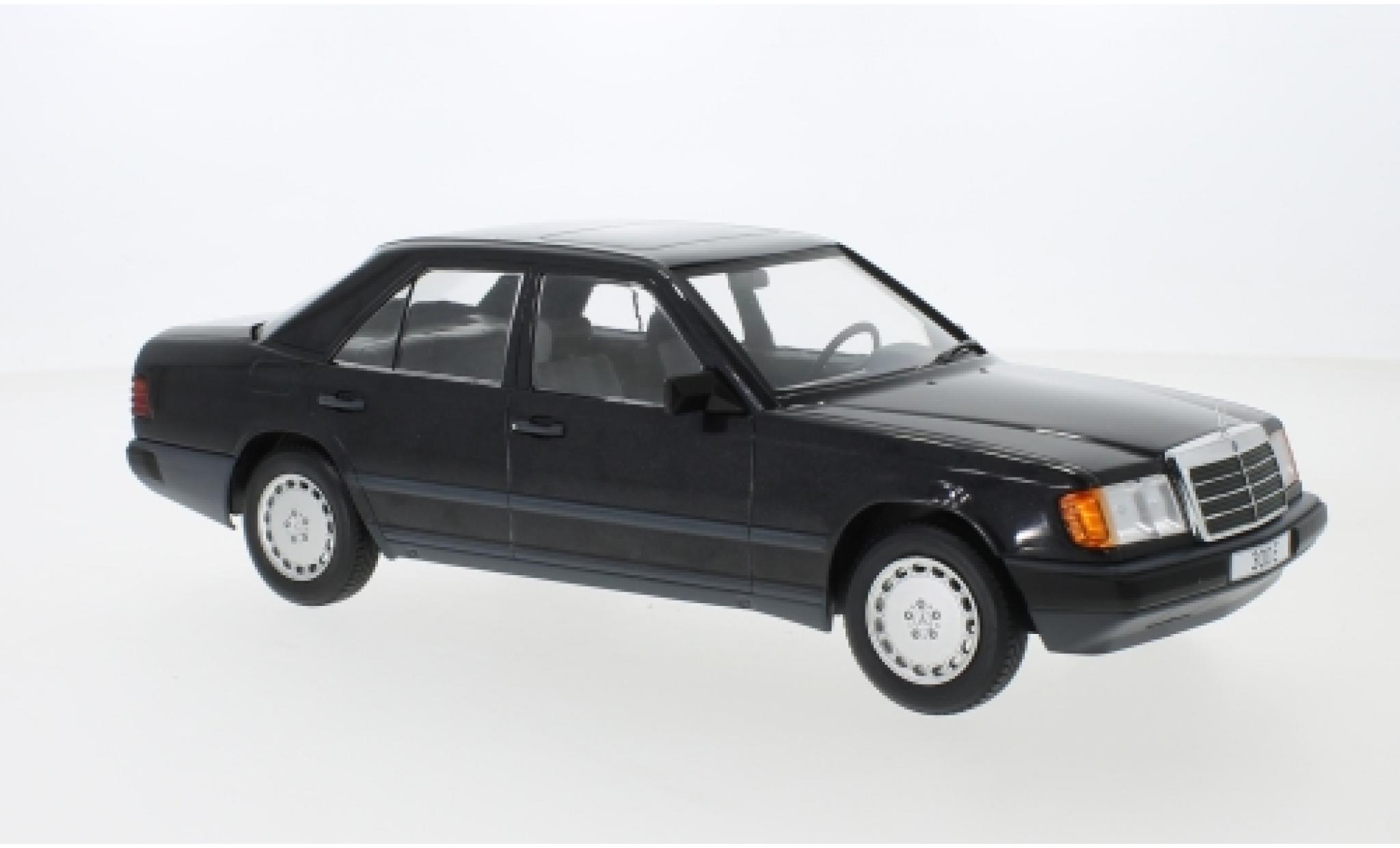 Mercedes 300 1/18 MCG E (W124) metallico nero 1984 modellino in miniatura