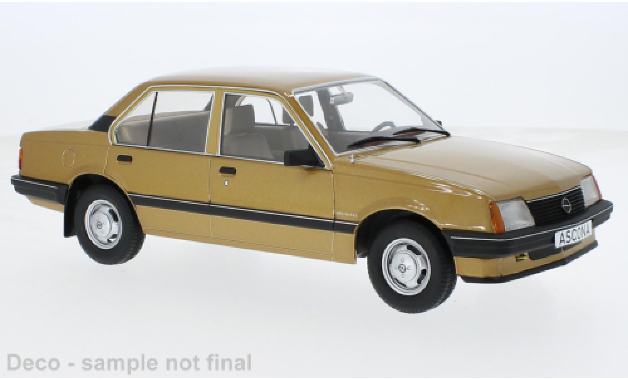 Opel Ascona 1/18 MCG C metallise beige 1981 1:18 modellino in miniatura