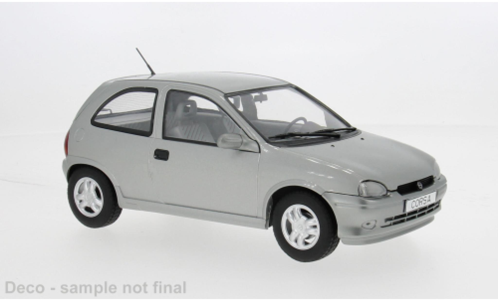 Opel Corsa 1/18 MCG B GSI silber 1993 1:18 modellino in miniatura
