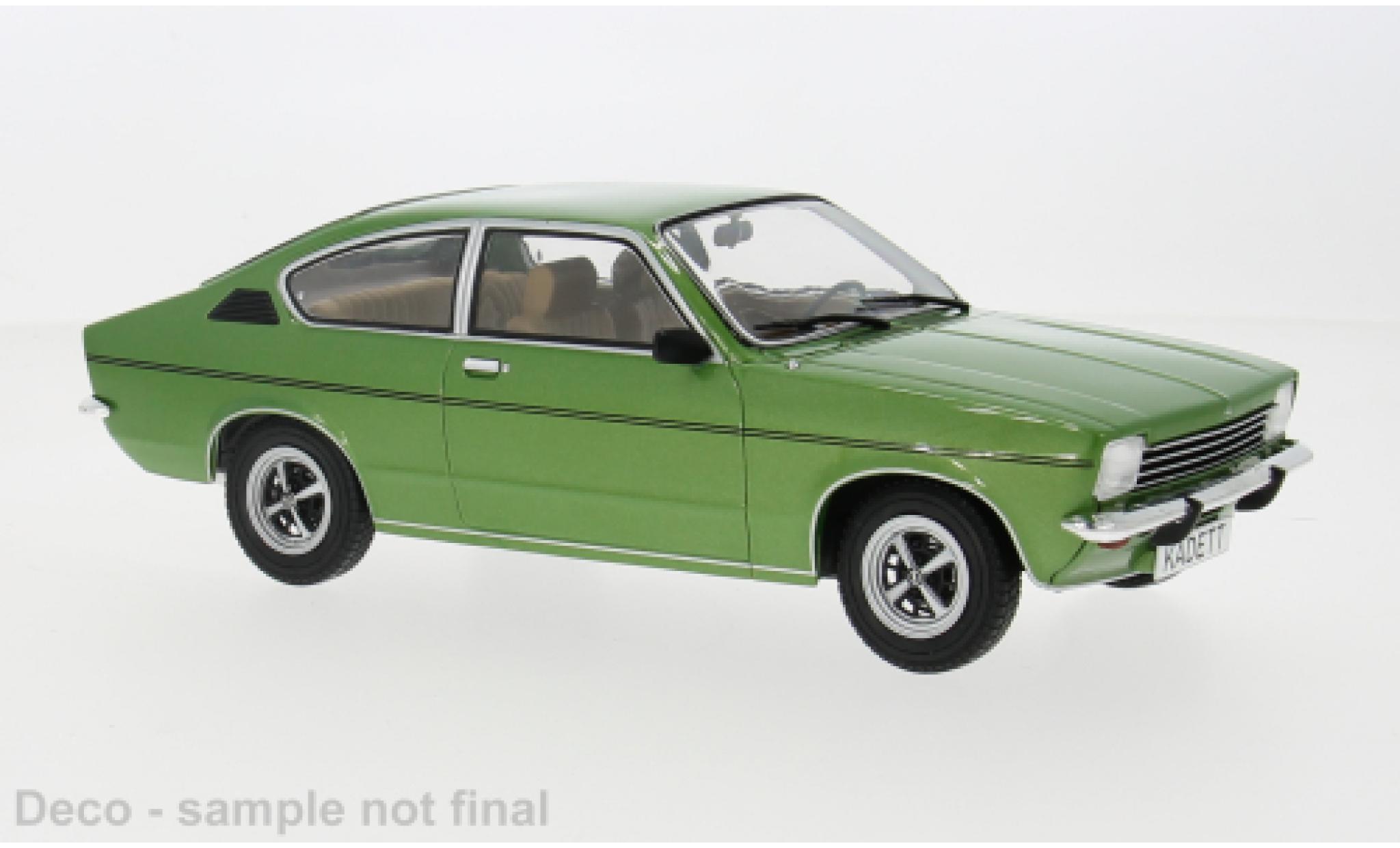 Opel Kadett 1/18 MCG C Coupe grün 1975 1:18 modellino in miniatura