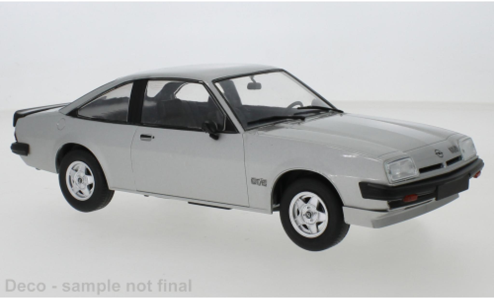 Opel Manta 1/18 MCG B GT/E grigio 1980 modellino in miniatura