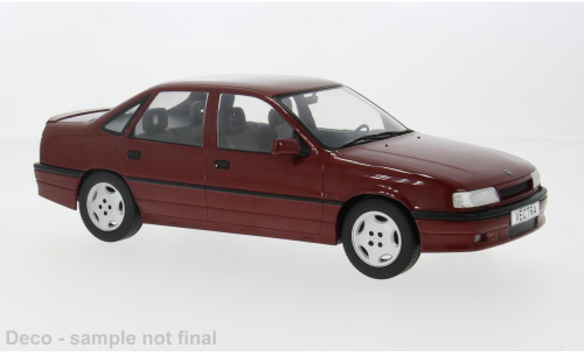 Opel Vectra 1/18 MCG A 2000 metallise rot 1988 1:18 modellino in miniatura