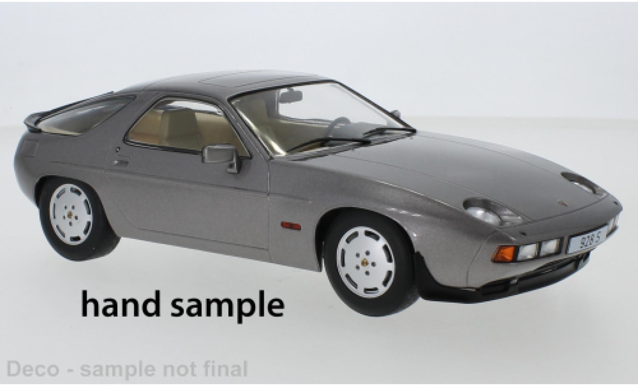 Porsche 928 1/18 MCG S metallico grigio 1980 modellino in miniatura