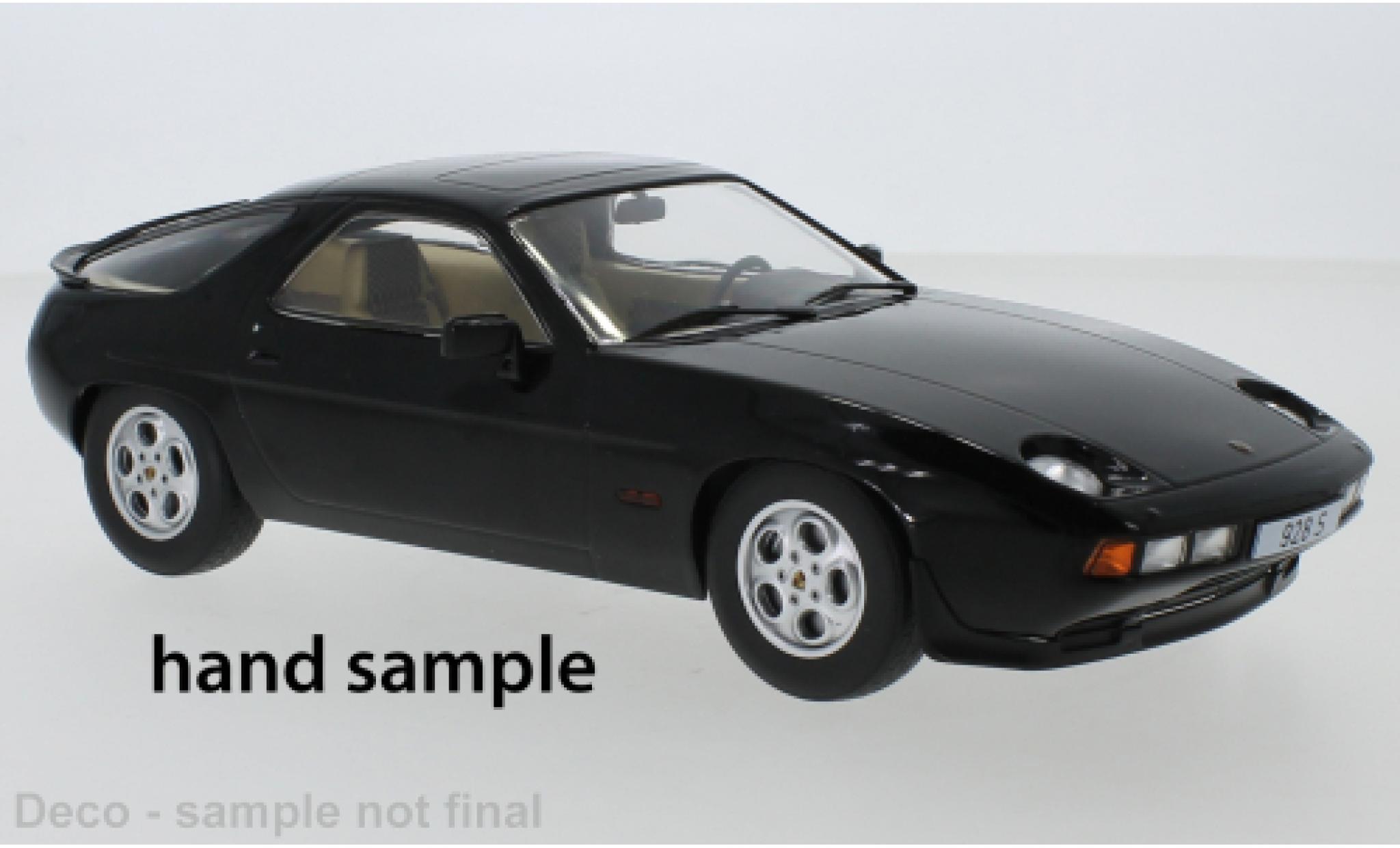 Porsche 928 1/18 MCG S nero 1980 modellino in miniatura