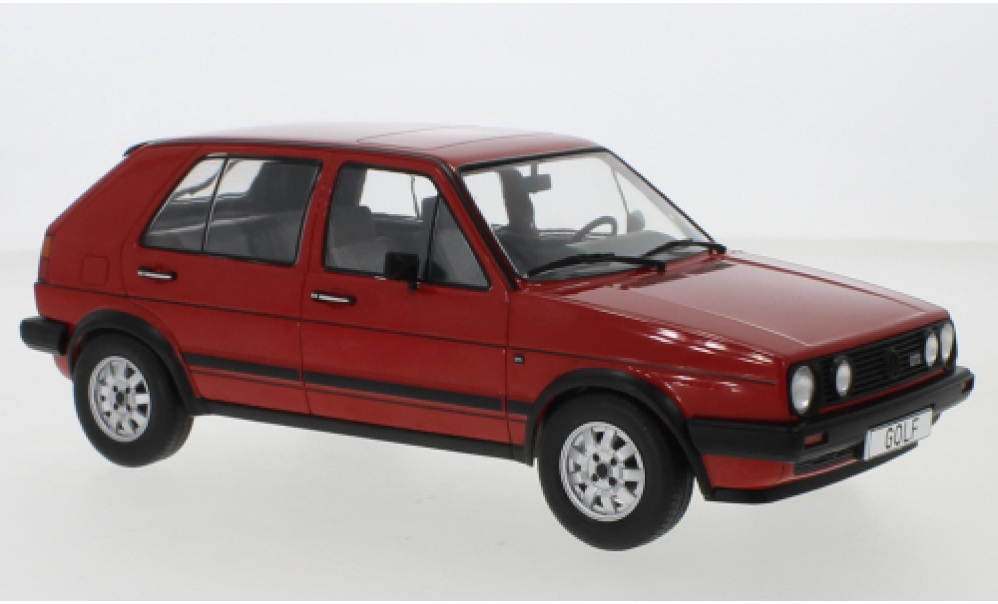 Volkswagen Golf 1/18 MCG II GTD rosso 1984 5-trg. modellino in miniatura