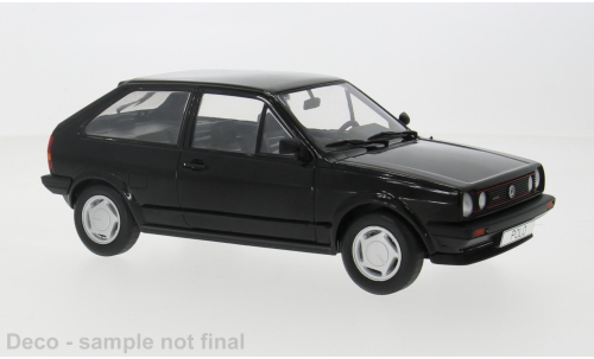 Volkswagen Polo 1/18 MCG II Coupe GT schwarz 1985 1:18 modellino in miniatura