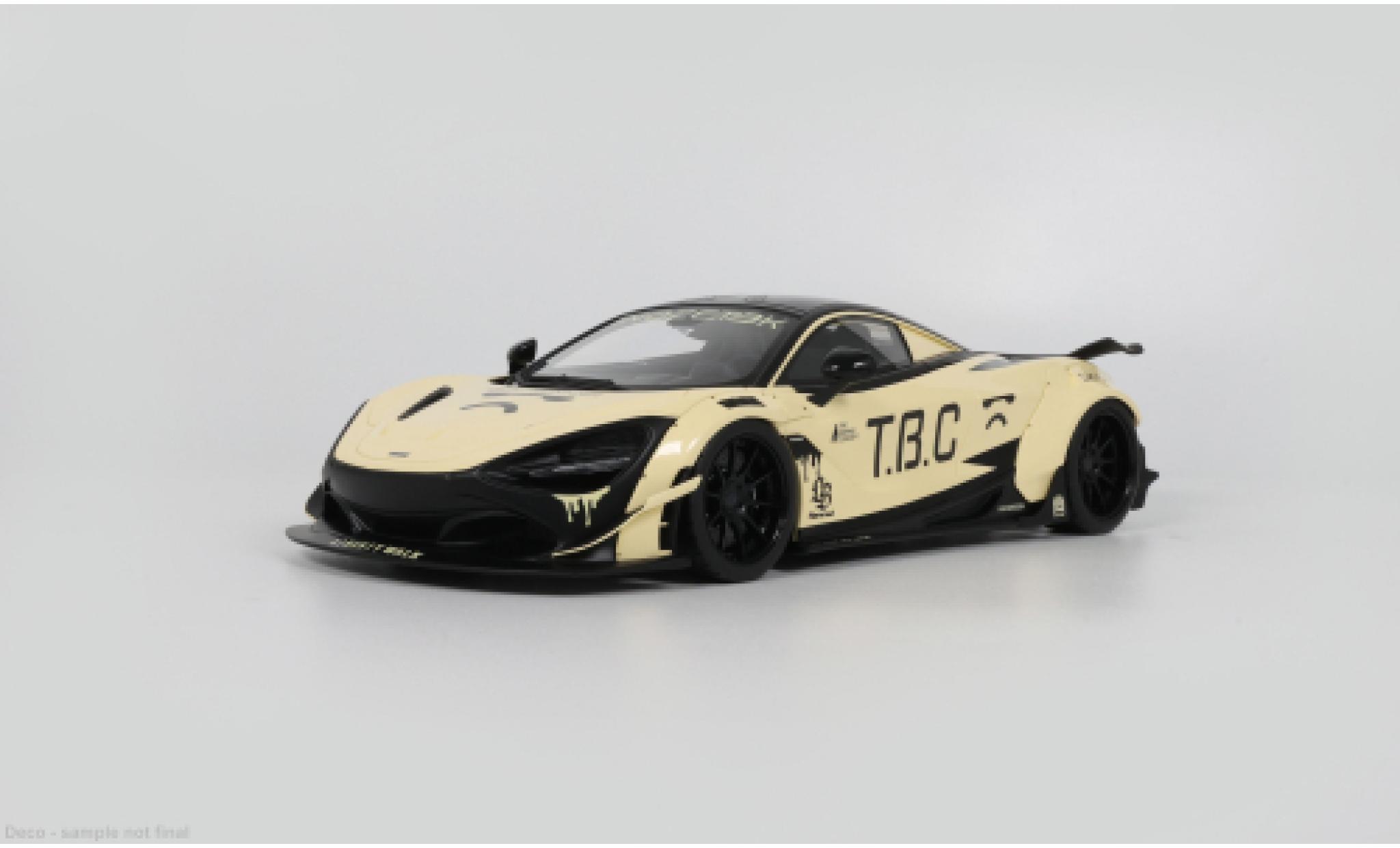 McLaren 720 1/18 GT Spirit S LB-Works beige/schwarz 2024 1:18 modellino in miniatura
