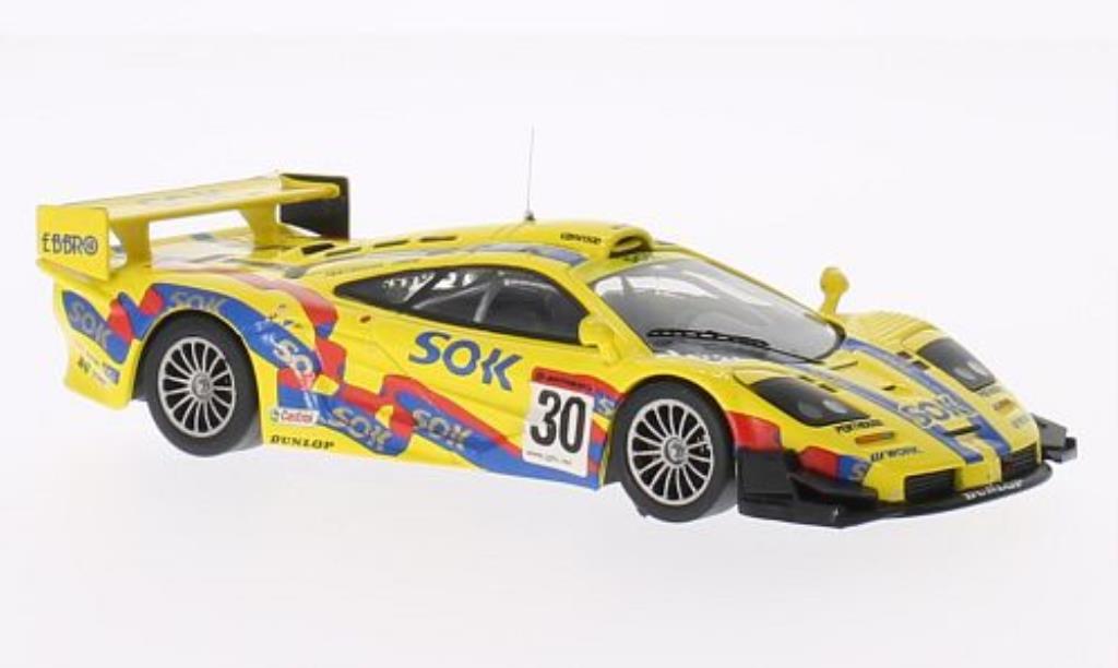McLaren F1 1/43 IXO GTR No.30 SuperGT Motegi 2002 /H.Kurosawa modellino in miniatura
