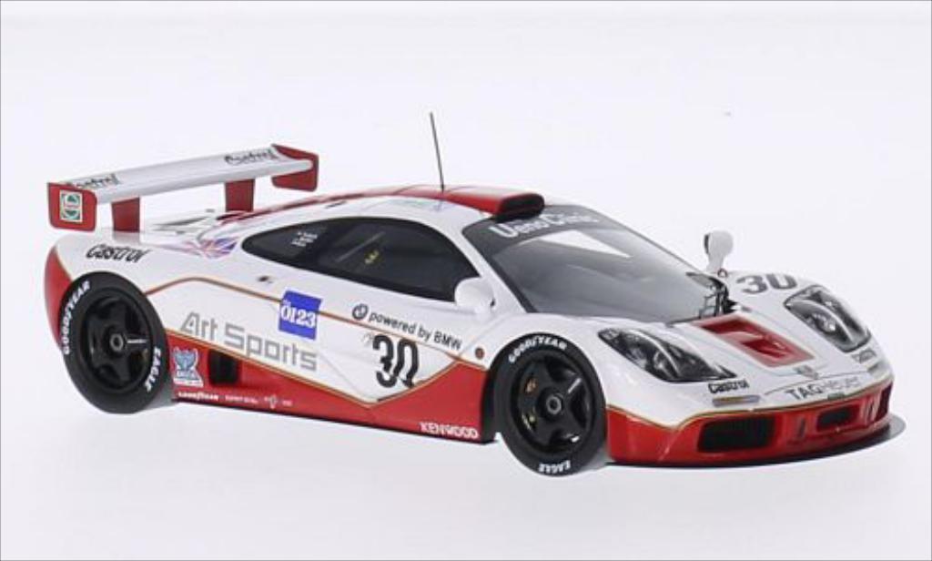 McLaren F1 1/43 Spark GTR No.30 Ueno Clinic 24h Le Mans 1996 /P.Kox modellino in miniatura
