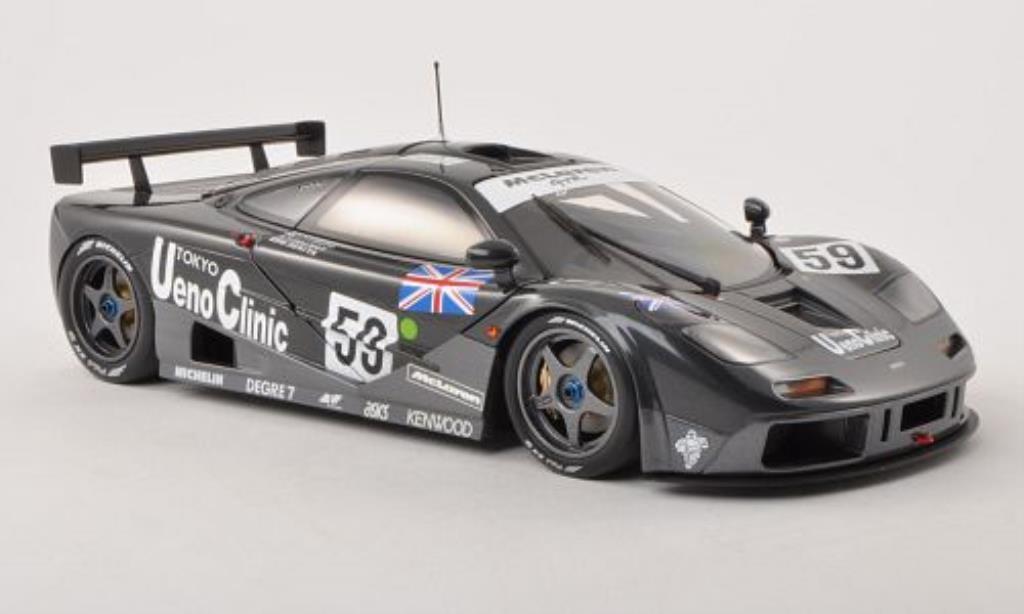 McLaren F1 1/18 Minichamps GTR No.59 Ueno Clinic 24h Le Mans 1995 /Lehto modellino in miniatura