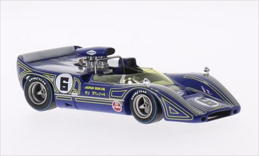 McLaren M6 1/43 Spark No.6 Sunoco 6h Fuji 1968 modellino in miniatura
