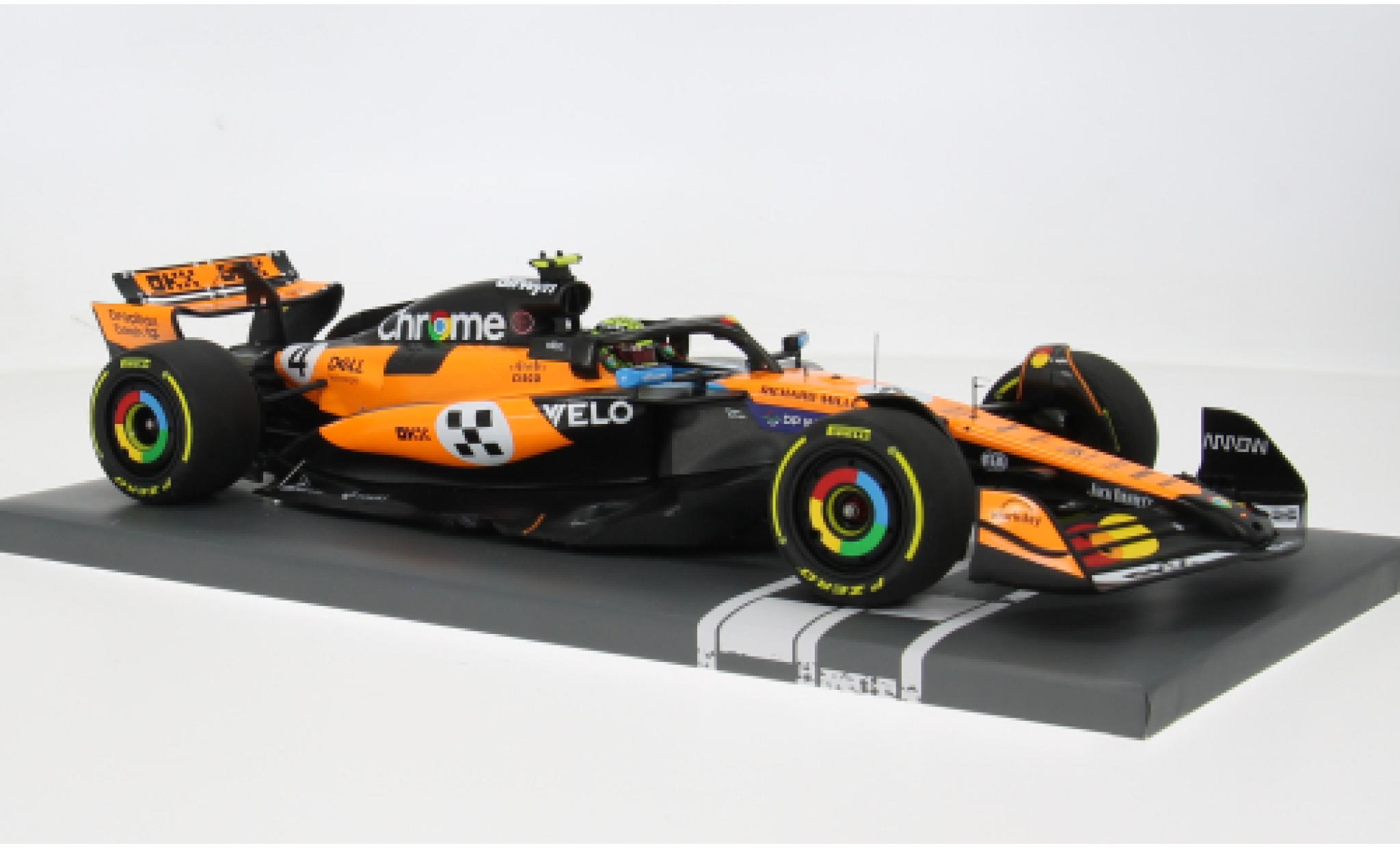 McLaren F1 1/18 Minichamps MCL39 Formel 1 GP Monaco 2025 Team #4 L.Norris 1:18 modellini auto