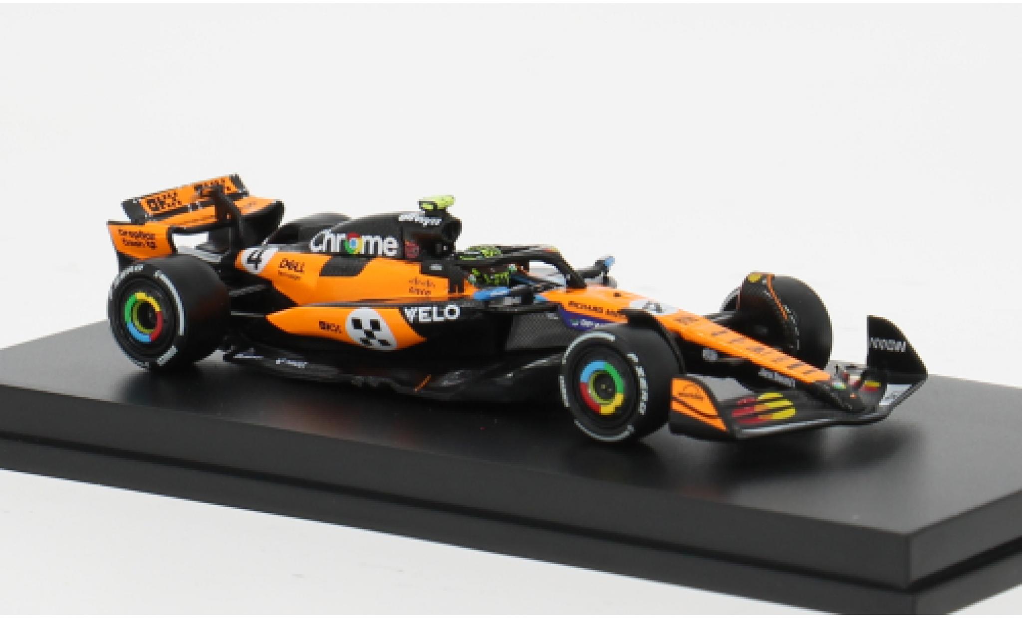 McLaren F1 1/64 Minichamps MCL39 Formel 1 GP Monaco 2025 Team #4 L.Norris 1:64 modellini auto