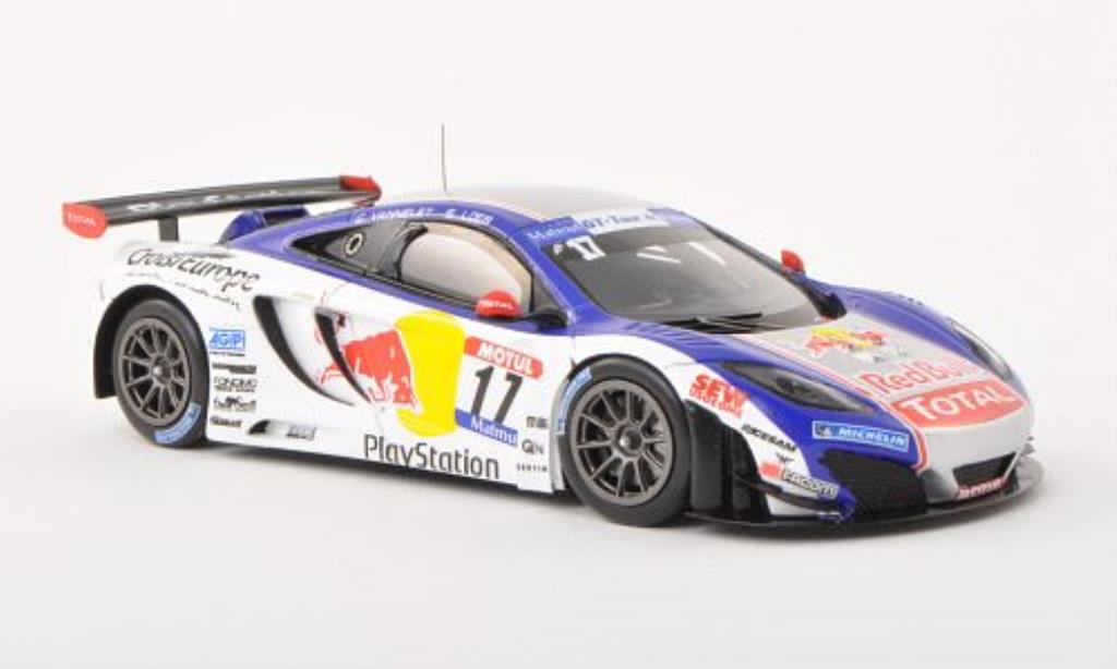 McLaren MP4-12C 1/43 Spark GT3 No.17 HTTT GT Tour Frankreich Paul Ricard 2012 /G.Vannelet modellino in miniatura