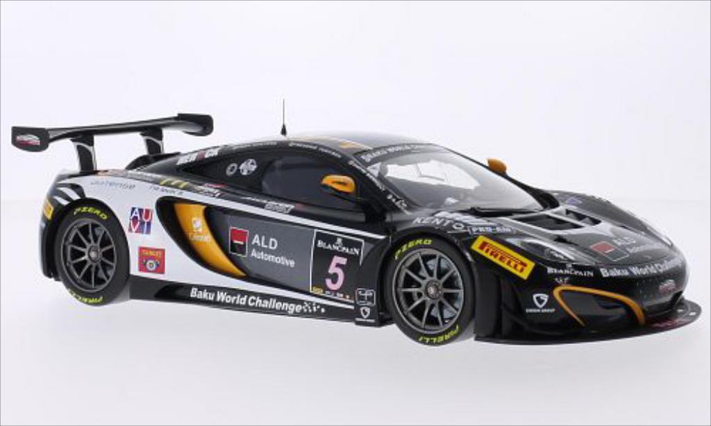 McLaren MP4-12C 1/18 Minichamps GT3 No.5 Boutsen Ginion Racing 24h Spa 2013 /K.Wauters modellino in miniatura