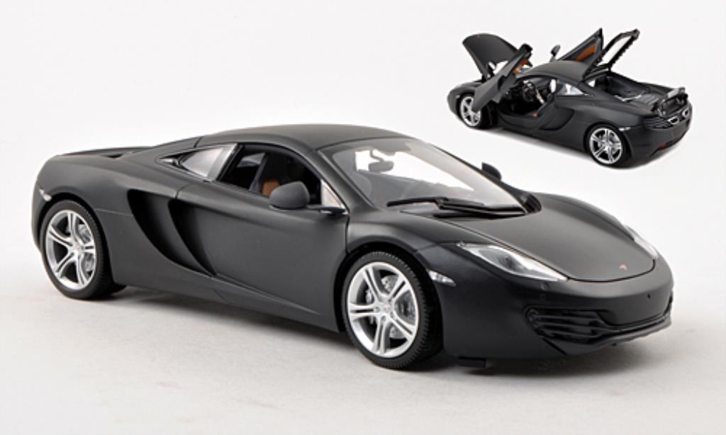 McLaren MP4-12C 1/18 Minichamps matt-nero 2011 modellino in miniatura