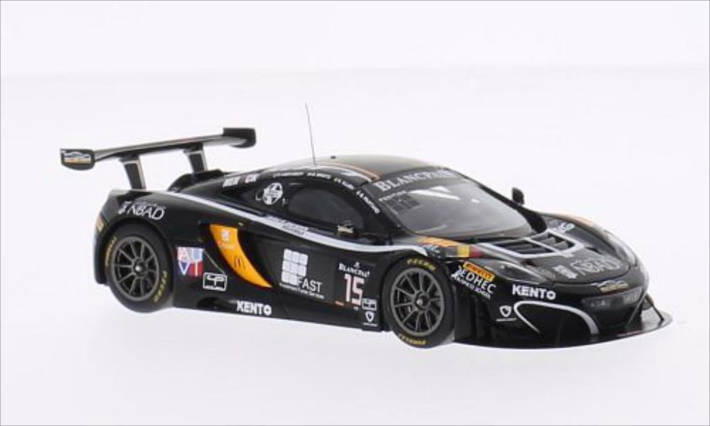 McLaren MP4-12C 1/43 Spark No.15 Boutsen Ginion 24h Spa 2014 modellino in miniatura