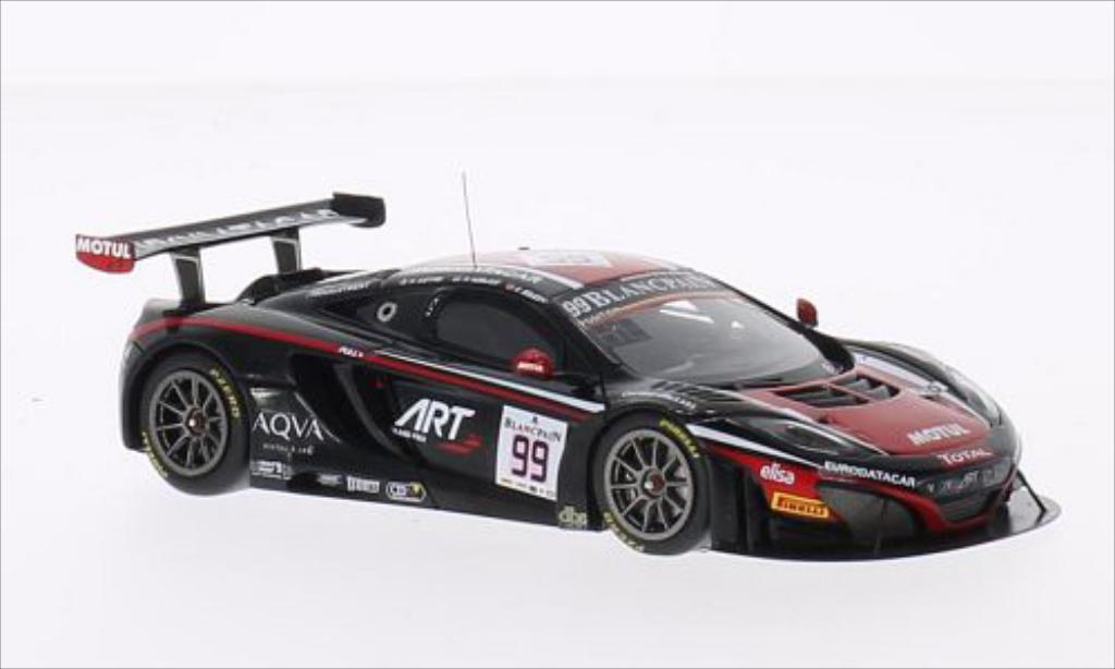 McLaren MP4-12C 1/43 Spark No.99 ART Grand Prix 24h Spa 2014 /K.Estre modellino in miniatura
