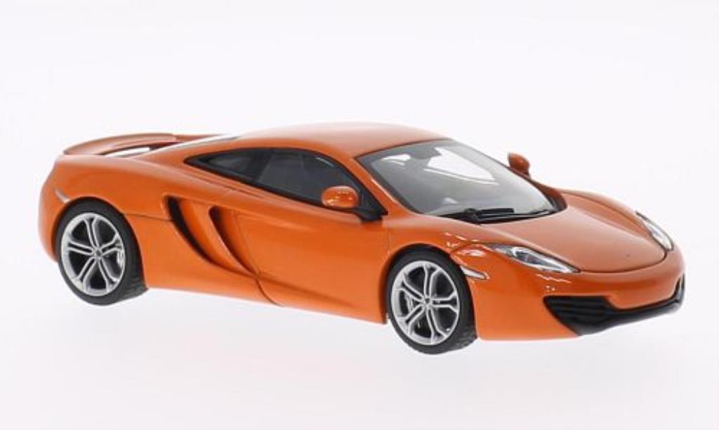 McLaren MP4-12C 1/43 Autoart orange 2011 modellino in miniatura
