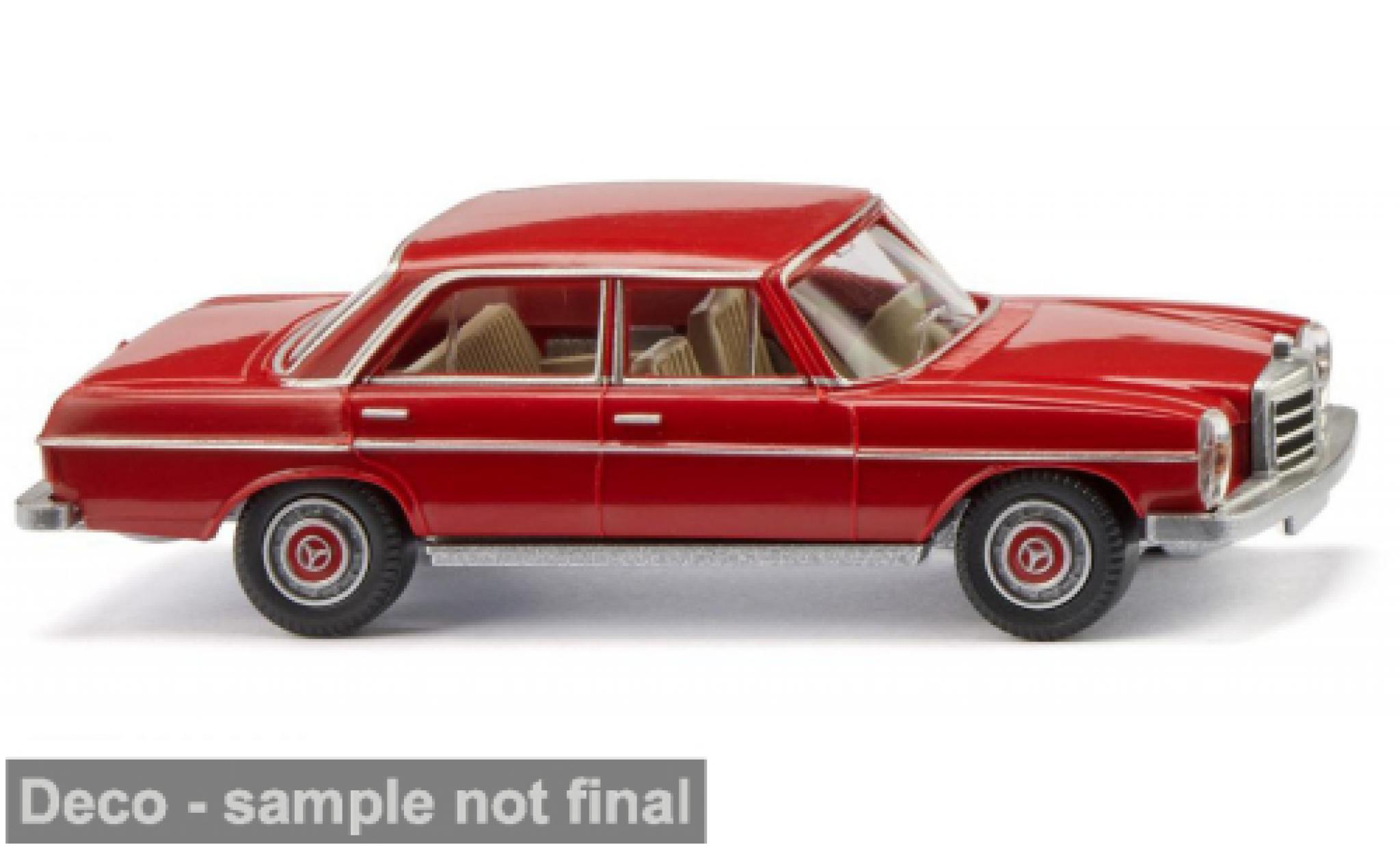 Mercedes 200 1/87 Wiking /8 rot 1968 1:87 modellini auto