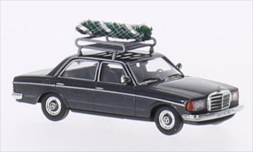 Mercedes 240 1/87 Busch D (W123) metallico grigio modellino in miniatura