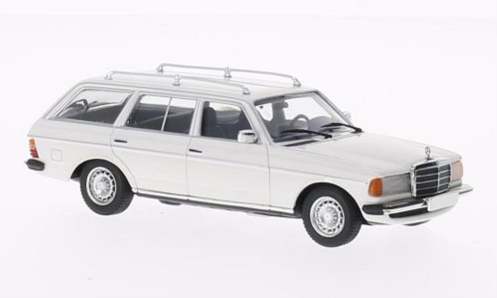 Mercedes 250 1/43 Minichamps T (S123) bianco 1978 modellino in miniatura