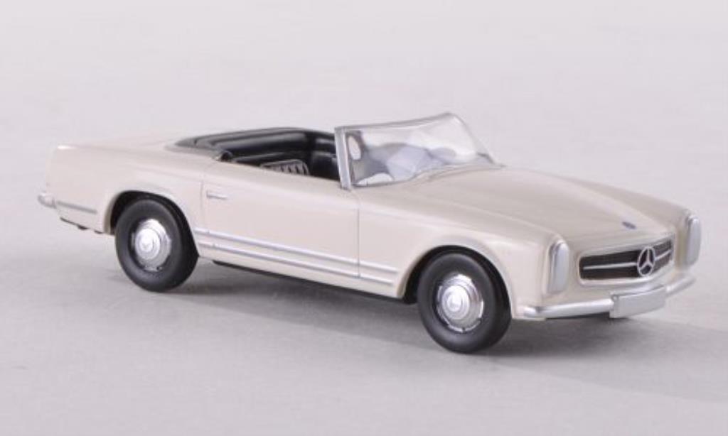 Mercedes 280 1/87 Herpa SL Pagode perlbianco modellino in miniatura