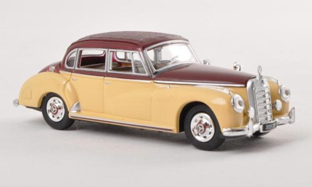 Mercedes 300 C 1/87 Ricko C Limousine marroneee/beige 1955 modellino in miniatura