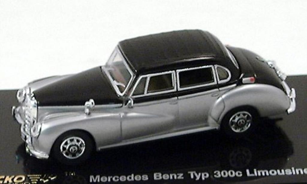 Mercedes 300 C 1/87 Ricko C Limousine grigio/nero 1955 modellino in miniatura
