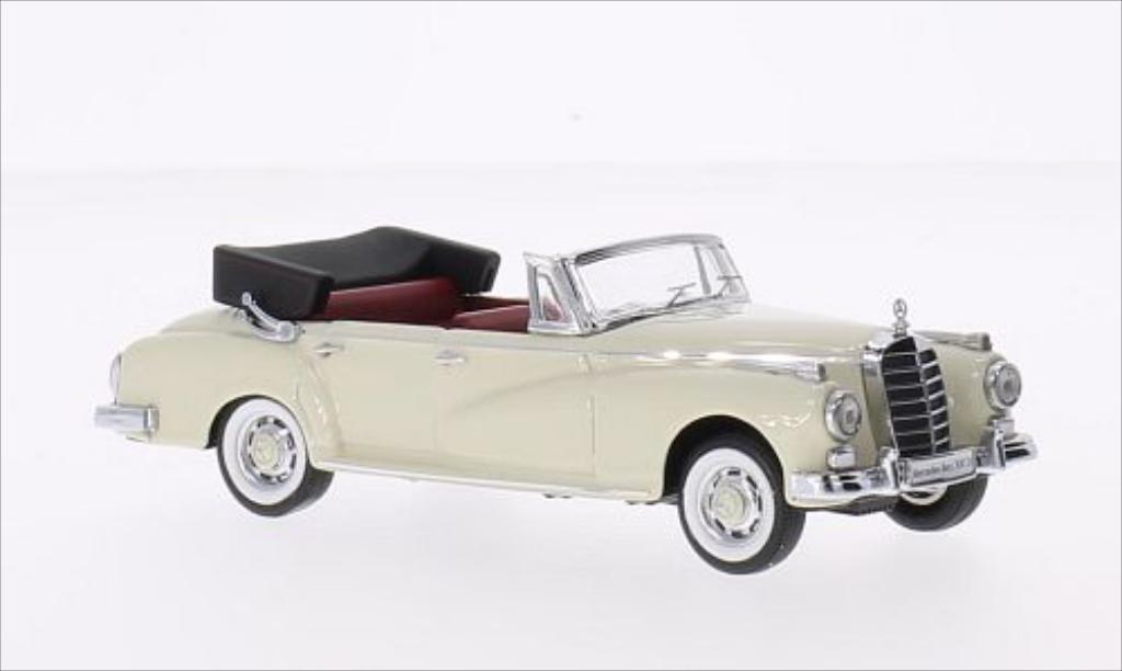 Mercedes 300 D 1/43 Rio D (W189) Cabriolet bianco 1958 modellino in miniatura