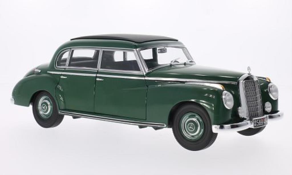 Mercedes 300 1/18 Norev grun 1955 modellino in miniatura