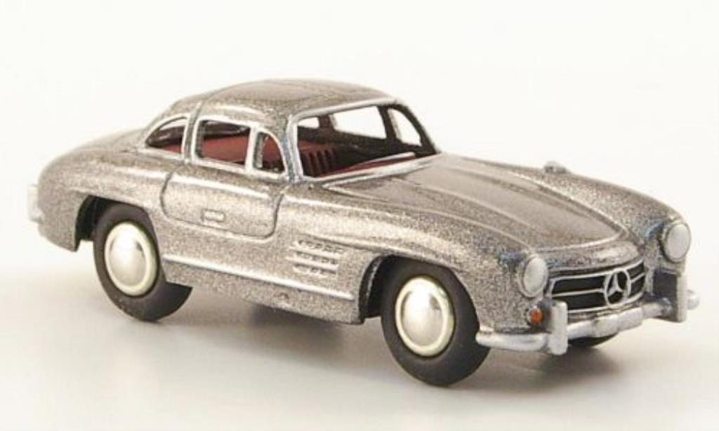 Mercedes 300 SL 1/87 Bub SL (W 198) grigio modellino in miniatura