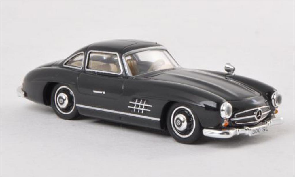 Mercedes 300 SL 1/87 Ricko SL (W198) nero modellino in miniatura