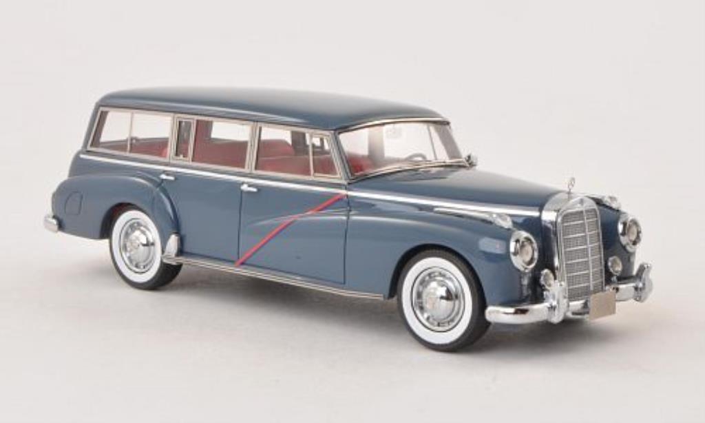 Mercedes 300 C 1/43 Matrix C Binz Kombi blu-grigio 1956 modellino in miniatura