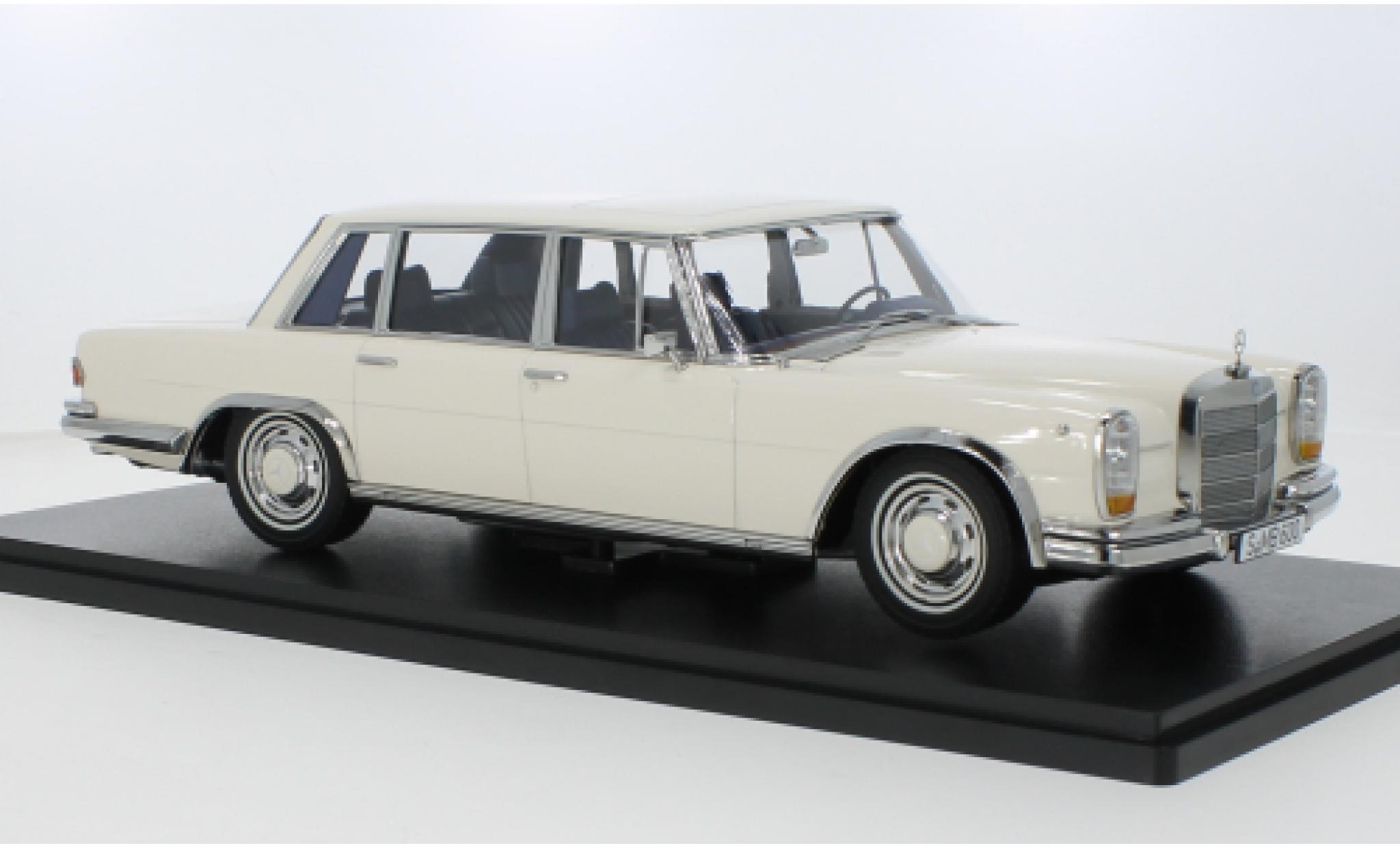 Mercedes 600 1/18 KK Scale (W100) weiss 1:18 modellino in miniatura