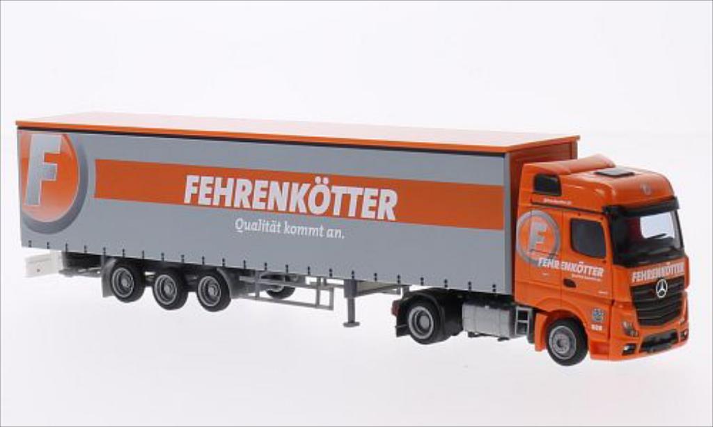 Mercedes Actros 1/87 AWM 2 Big./Aerop. Fehrenkotter Mega-G-KSZ modellino in miniatura
