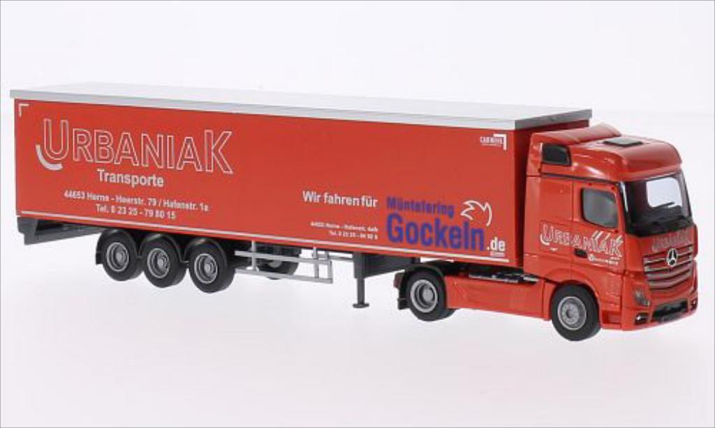 Mercedes Actros 1/87 AWM 2 Bigspace Aerop. Urbaniak modellino in miniatura