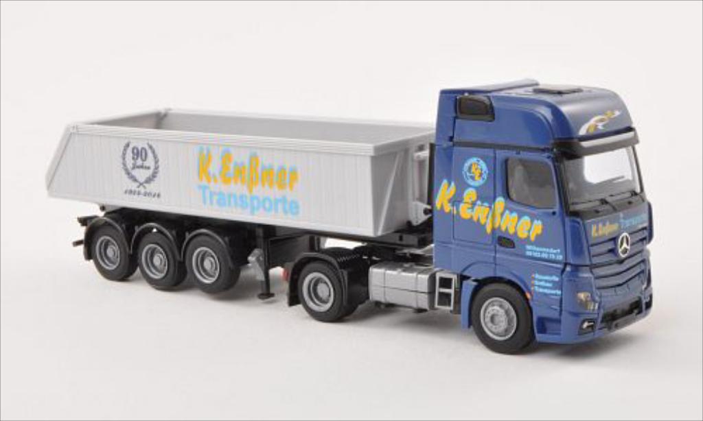Mercedes Actros 1/87 AWM 2 Gigaspace K.Enssner Eckmulden-SZ modellino in miniatura
